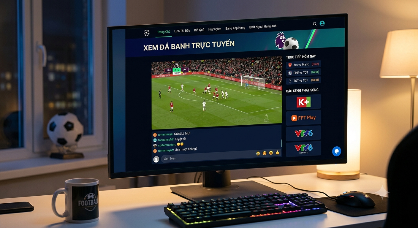 trang web coi đá banh trực tuyế