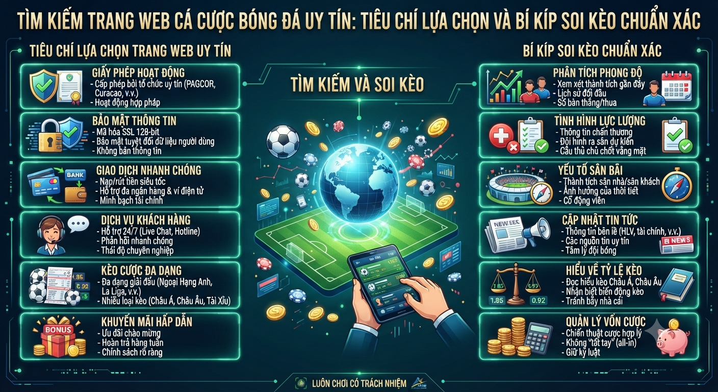 trang web cá cược bóng đá